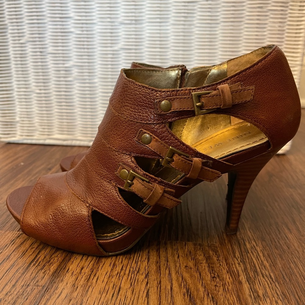 Nine West brown boots